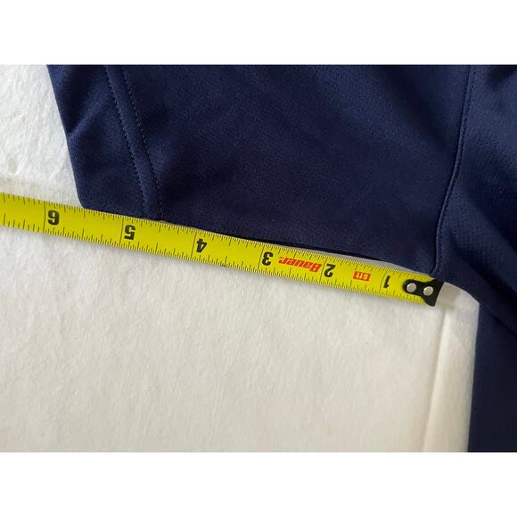 Ben Hogan Performance Golf Men’s Polo Shirt Peacoat Blue Bright White Large New - Picture 9 of 12